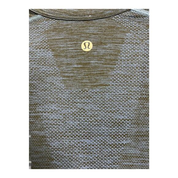Lululemon Men's Blue Heathered Henley S Small Athletic Workout Gym Top shirt - Picture 6 of 6